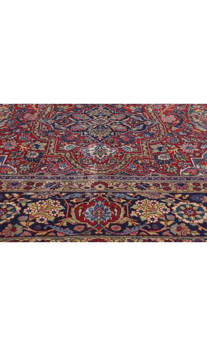 11 x 14 Antique Persian Tabriz Rug 79003