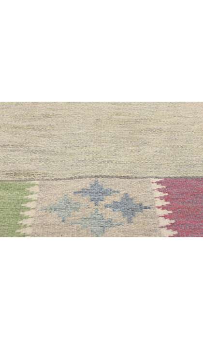 5 x 8 Bitte Ahlgren Vintage Swedish Scandinavian Rollakan Rug 79048