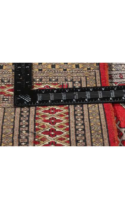 3 x 10 Vintage Pakistani Bokhara Rug Runner 79070