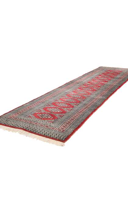 3 x 10 Vintage Pakistani Bokhara Rug Runner 79070