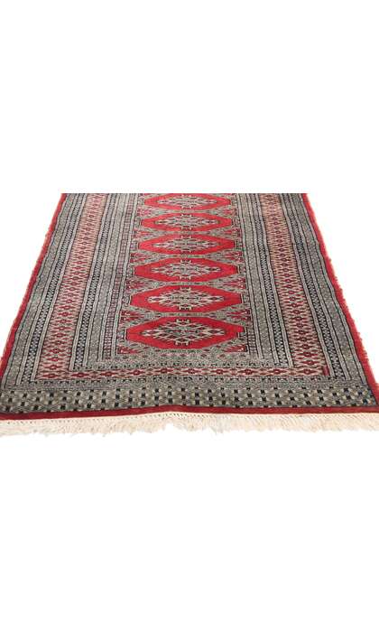 3 x 10 Vintage Pakistani Bokhara Rug Runner 79070