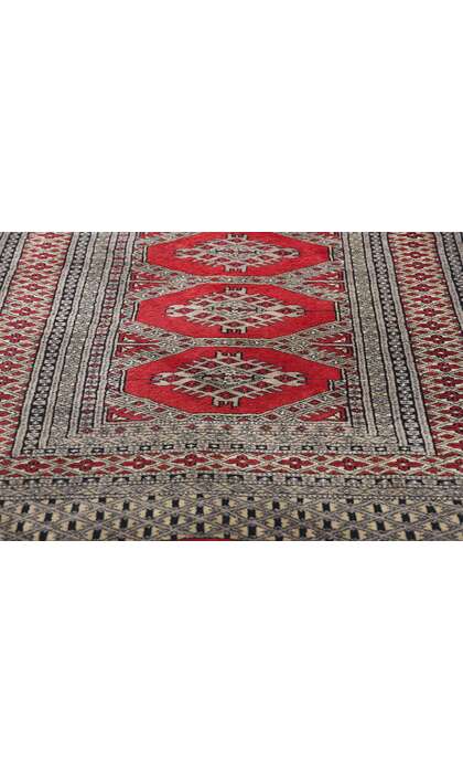 3 x 10 Vintage Pakistani Bokhara Rug Runner 79070