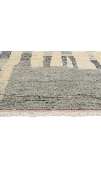9 x 12 Organic Modern Brutalist Moroccan Rug 31282