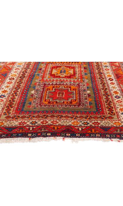 5 x 11 Antique Caucasian Kazak Rug 79022