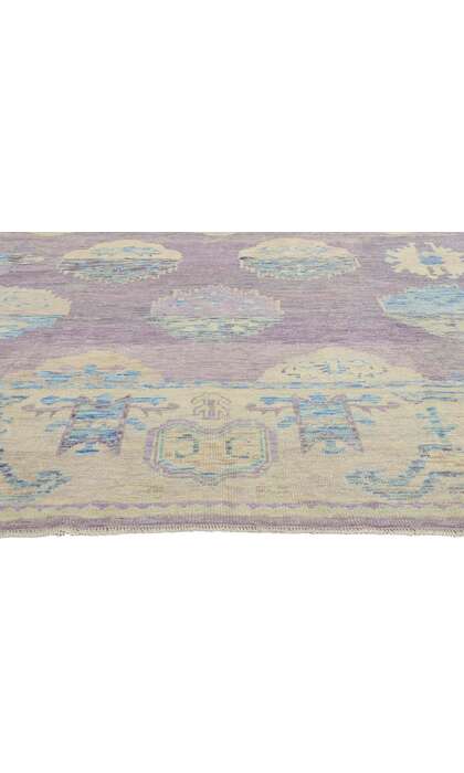 10 x 14 Modern Lavender Turkish Oushak Rug 5397810 x 14 Modern Lavender Turkish Oushak Rug 53978