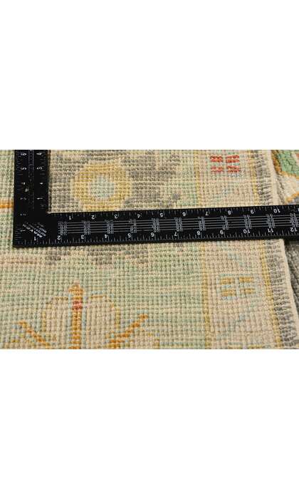10 x 14 Modern Colorful Turkish Oushak Rug 53958