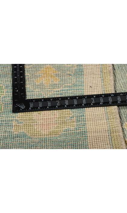 10 x 14 Modern Colorful Turkish Oushak Rug 53960