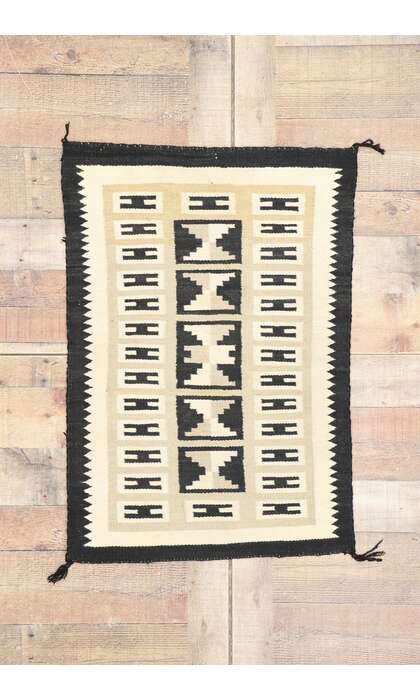 2 x 3 Vintage Crystal Navajo Rug 77776