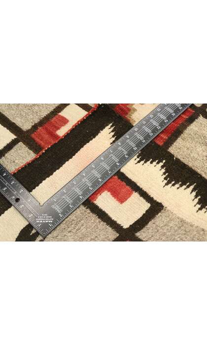 3 x 6 Vintage Crystal Storm Navajo Rug 77527