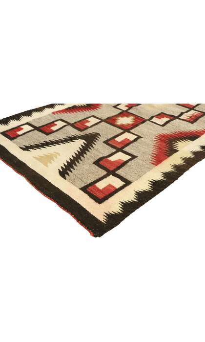 3 x 6 Vintage Crystal Storm Navajo Rug 77527