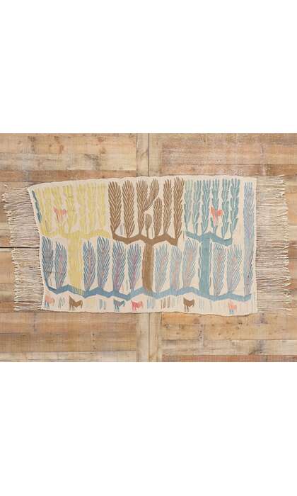 4 x 6 Ramses Wissa Wassef Vintage Egyptian Tapestry 79065