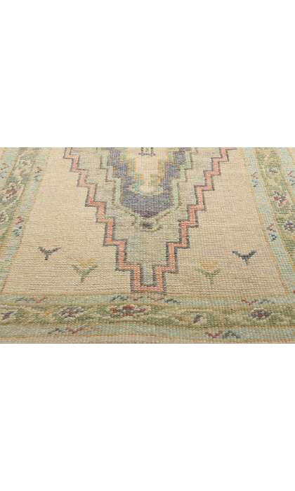 3 x 23 Extra-Long Turkish Oushak Rug Runner 53959