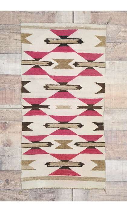 2 x 3 Vintage Eye Dazzler Navajo Rug 77777