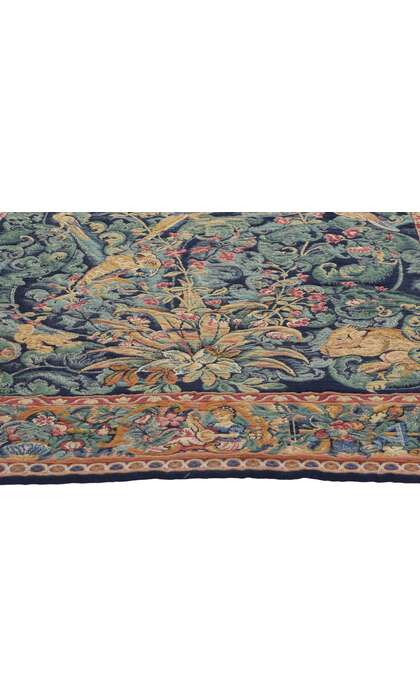 4 x 5 Vintage French Aristolochia Leaves Tapestry 79023