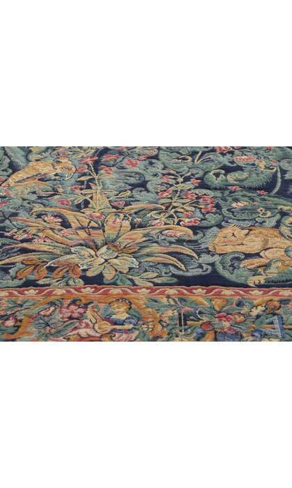 4 x 5 Vintage French Aristolochia Leaves Tapestry 79023