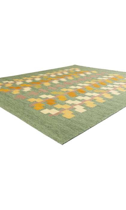 8 x 10 Scandinavian Modern Swedish Inspired Dvargbjork Kilim Rug 31125