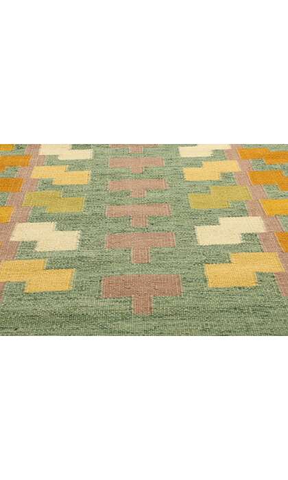 8 x 10 Scandinavian Modern Swedish Inspired Dvargbjork Kilim Rug 31125