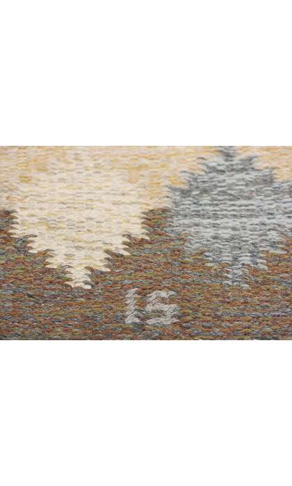 4 x 7 Ingegerd Silow Vintage Swedish Rollakan Rug 79059
