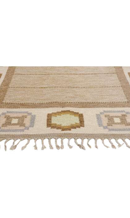 5 x 8 Ingegerd Silow Vintage Swedish Rollakan Rug 79056