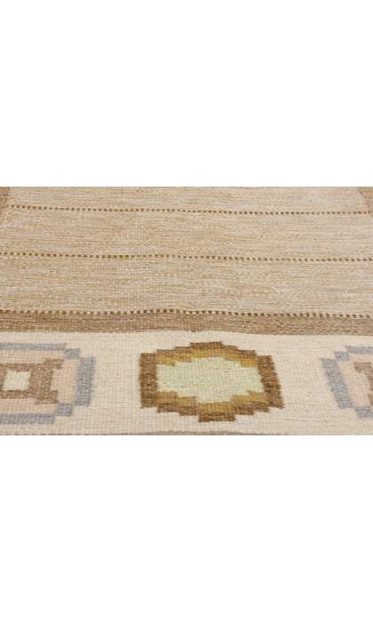5 x 8 Ingegerd Silow Vintage Swedish Rollakan Rug 79056