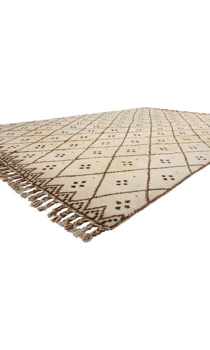 12 x 18 Extra-Large Vintage Moroccan Beni Ourain Rug 78975