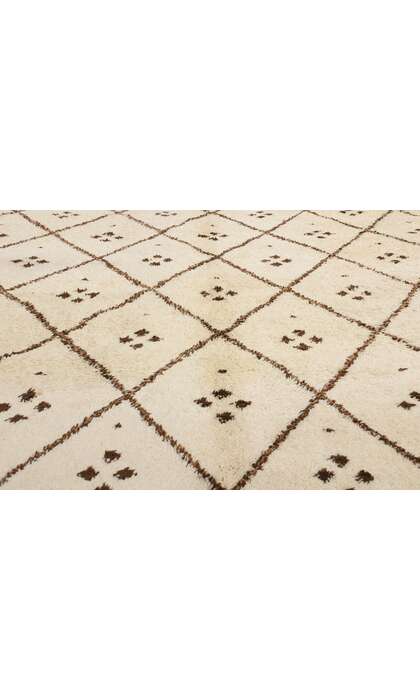 12 x 18 Extra-Large Vintage Moroccan Beni Ourain Rug 78975