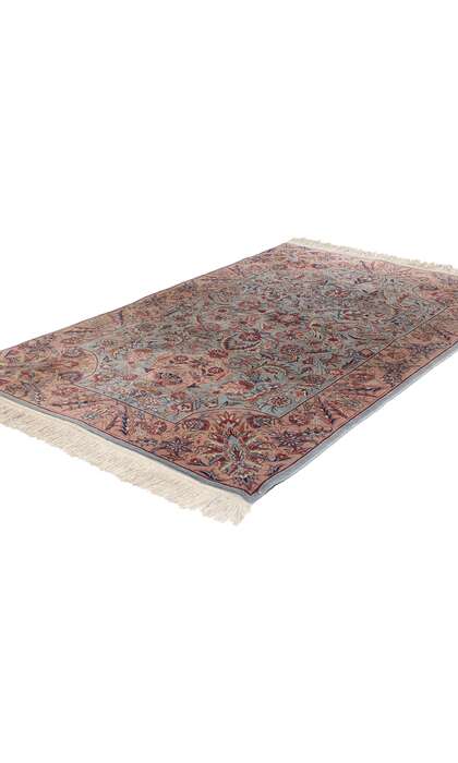 3 x 5 Vintage Chinese Persian Vase Tabriz Rug 79017