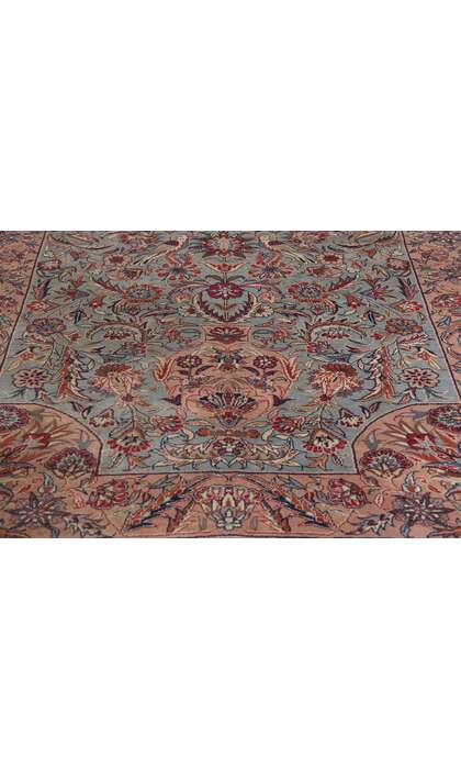 3 x 5 Vintage Chinese Persian Vase Tabriz Rug 79017