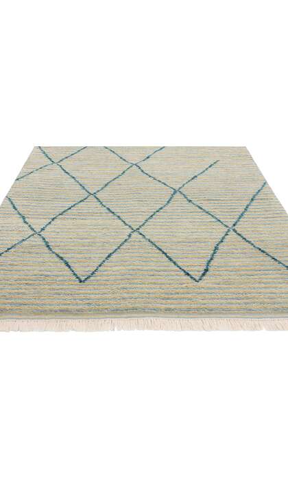 4 x 12 Serene Strands Modern Moroccan Rug Runner 31311