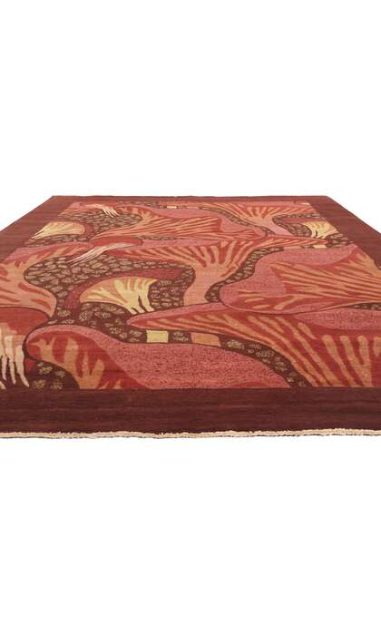 10 x 14 Modern Moser Mushroom Biophilic Rug 31090