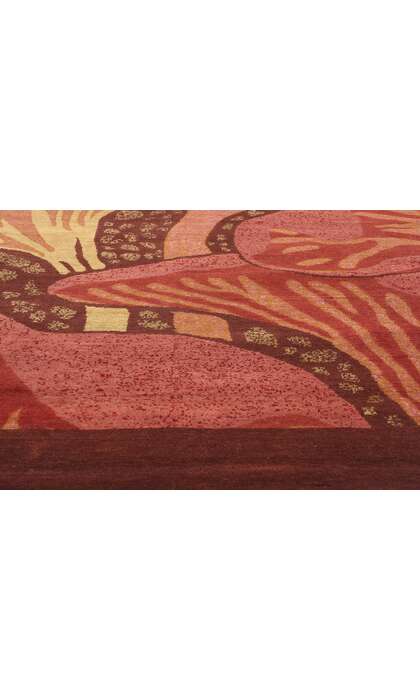 10 x 14 Modern Moser Mushroom Biophilic Rug 31090