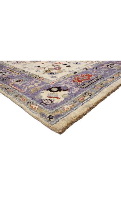 9 x 12 Modern Oushak Rug 80405