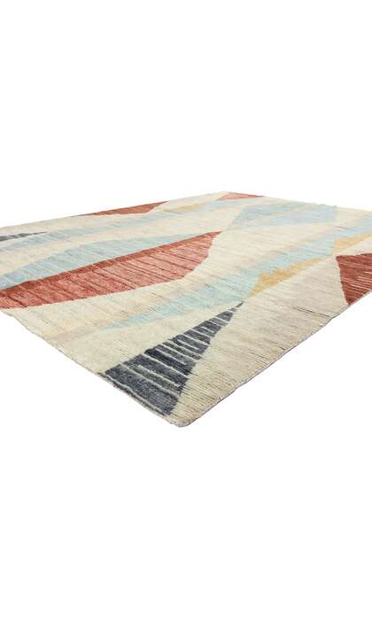 9 x 12 Modern Tribal Moroccan Rug 31232