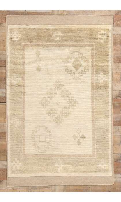 5 x 8 Tribal Serenity Modern Moroccan Rug 31203