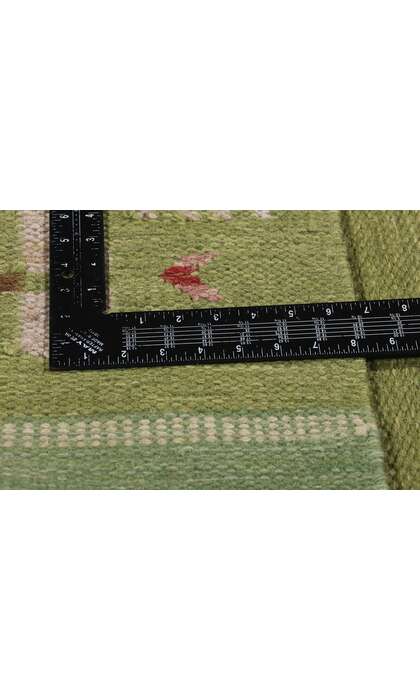 5 x 7 Nils Nilsson Vintage Swedish Scandinavian Rollakan Rug 79034