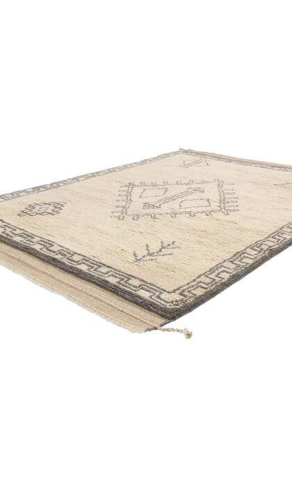 5 x 8 Tribal Tranquility Modern Moroccan Rug 31202