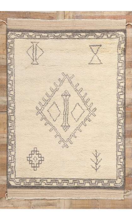 5 x 8 Tribal Tranquility Modern Moroccan Rug 31202