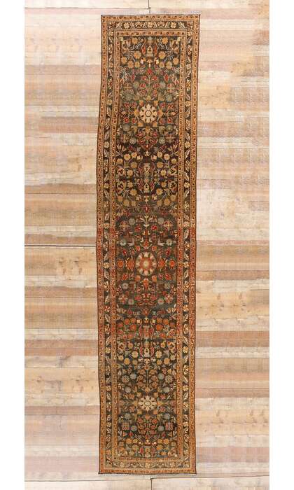 3 x 16 Antique Persian Malayer Rug Runner 53237