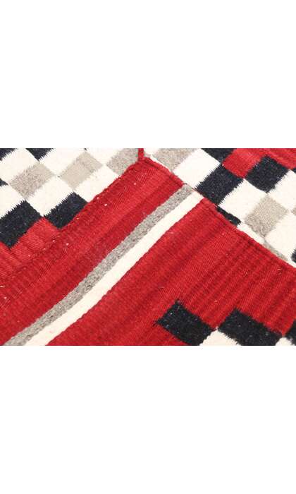 2 x 5 Antique Red Ganado Navajo Rug 77958