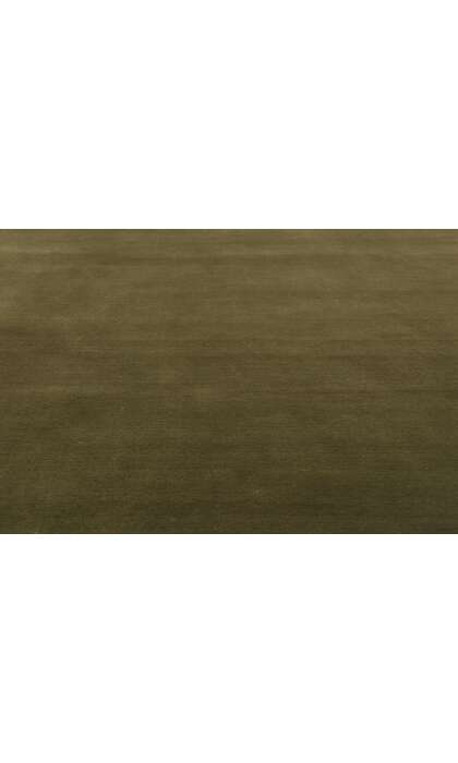 10 x 12 Solid Olive Green Modern Rug 31157
