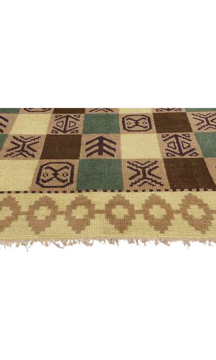 6 x 8 Vintage Swedish Scandinavian Flossa Rug 79050