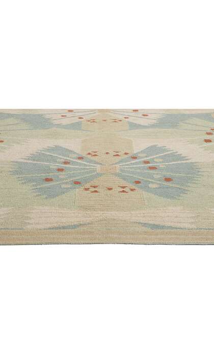 11 x 12 Scandinavian Modern Swedish Inspired Kilim Rug 31102