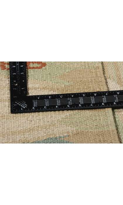 12 x 15 Scandinavian Modern Swedish Inspired Kilim Rug 31101