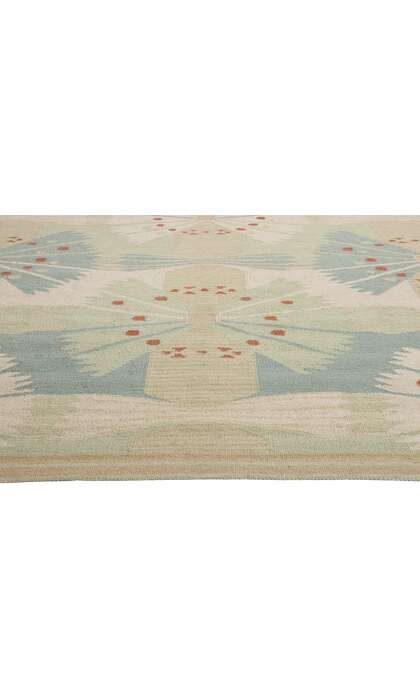 12 x 15 Scandinavian Modern Swedish Inspired Kilim Rug 31101