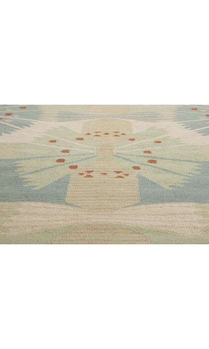 12 x 15 Scandinavian Modern Swedish Inspired Kilim Rug 31101