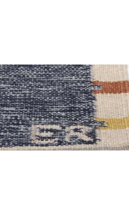 9 x 12 Scandinavian Modern Swedish Inspired Kilim Rug 31122