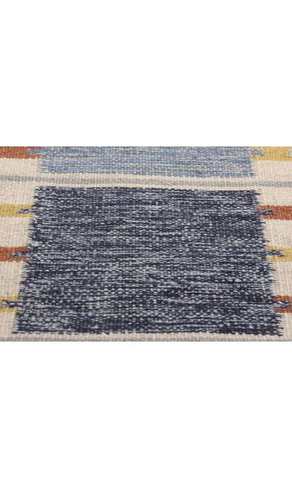 9 x 12 Scandinavian Modern Swedish Inspired Kilim Rug 31122