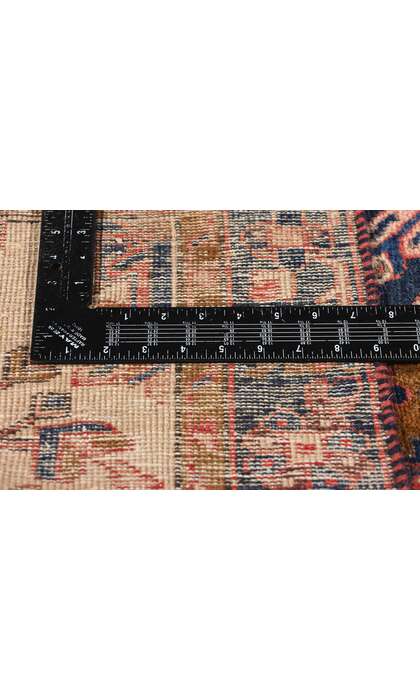 3 x 11 Vintage Persian Heriz Rug Runner 79008