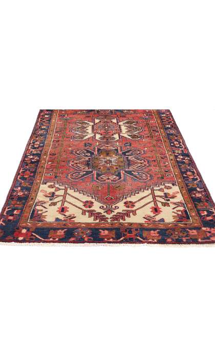 3 x 11 Vintage Persian Heriz Rug Runner 79008