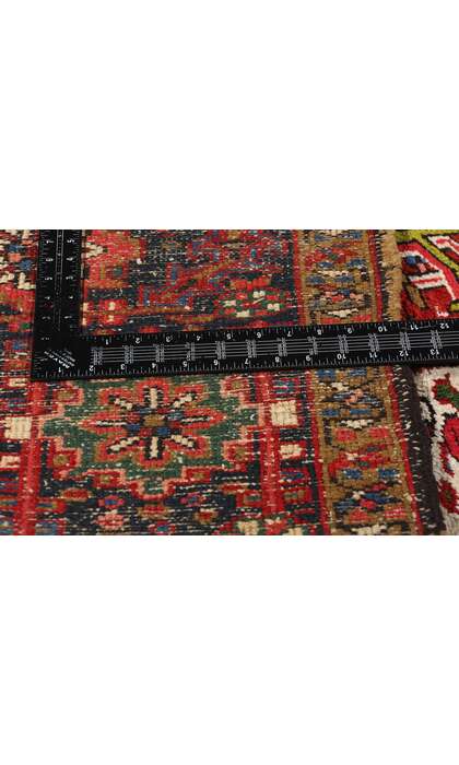 8 x 11 Antique Persian Heriz Rug 79021